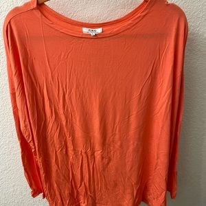 peach long sleeve piko